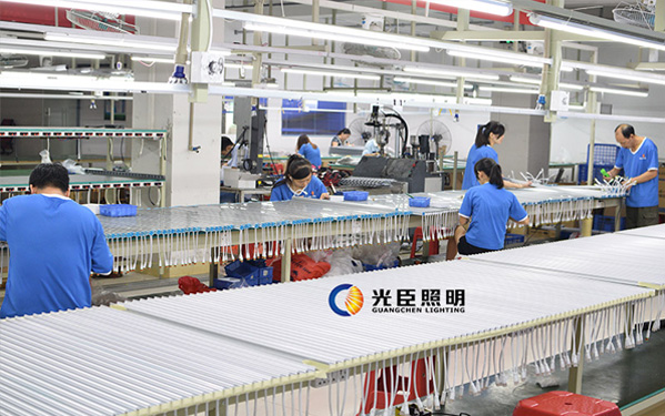 LED線型輪廓燈生產實景