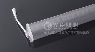 為什么我們拒絕嚴重頻閃的LED護欄管出貨?