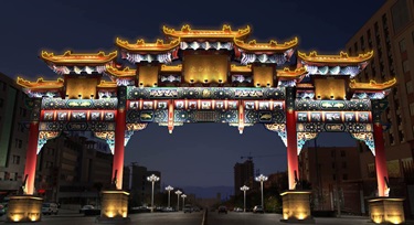 LED亮化工程:古建筑亮化—古典與現代結合