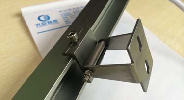 雙腳LED線條燈的平面卡子能換成旋轉支架嗎?