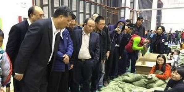 深圳滑坡事故領導慰問 深圳滑坡事故領導慰問