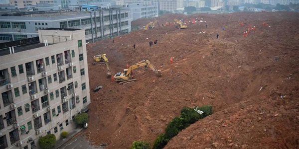 深圳滑坡搜救 深圳滑坡搜救