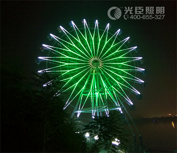 摩天輪亮化工程 摩天輪亮化工程