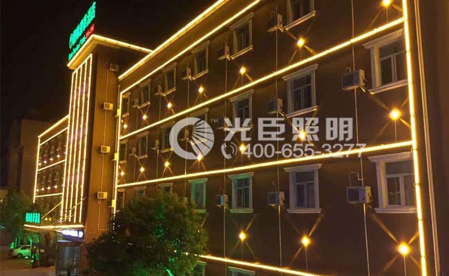 酒店亮化 酒店亮化