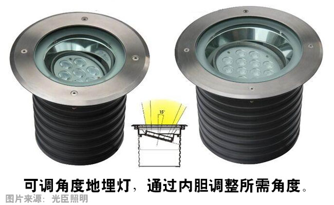 偏光地埋燈 偏光地埋燈