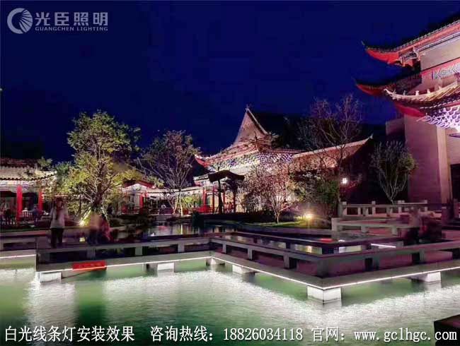 河洛古城夜景亮化 河洛古城夜景亮化
