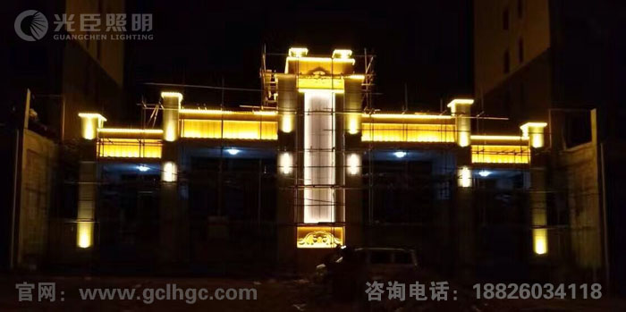 洗墻燈效果 洗墻燈效果