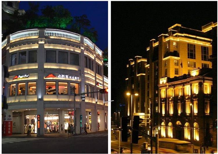 戶外夜景亮化效果圖 戶外夜景亮化效果圖